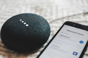 voice control device and smartphone